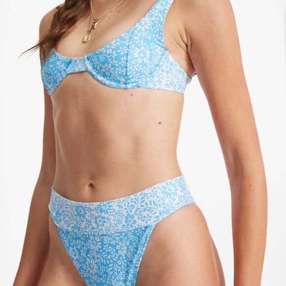 Billabong Blissed Out Aruba Fit Bikini Bottoms ABJX400515 Women's Size XL NWT - Picture 1 of 7